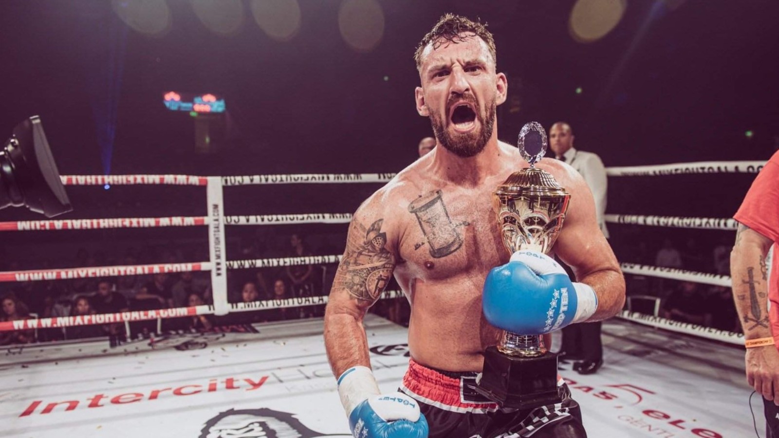 Sergiu Pintye im Ring nach K1-Regeln